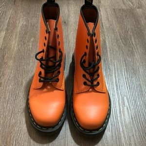 Orange Dr.Marten Boots